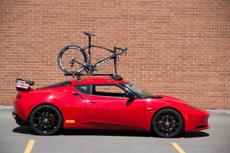 RockBros Red Suction Rooftop Bike Carrier Roof Mount Car Rack for One-bike