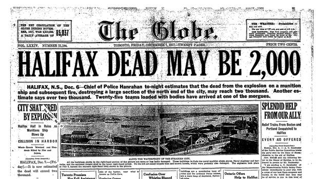 Image result for photo of halifax explosion 1917
